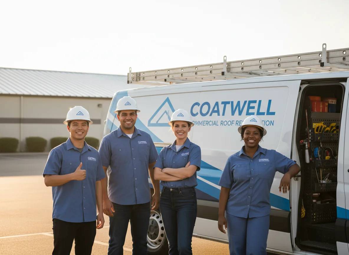 Commercial roof coating company in Wakefield, VA